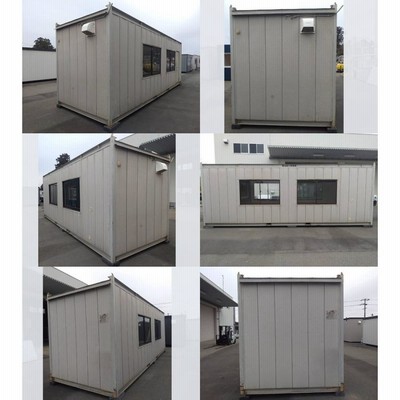 【中古】 7.2mワイド ユニットハウス5連結  中古プレハブ 中古コンテナ スーパーハウス バイクガレージ 事務所 倉庫 物置 店舗 仮設 車屋 中古】 7.2mワイド ユニットハウス5連結 中古プレハブ 中古コンテナ