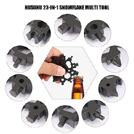 Camping Hammer-Snowflake Multitool,HUSUKU Gadgets for Men Gifts for Men Dad Husband Boyfriend, Unique Gift Choices for Outdoor Camping Adventu並行輸入