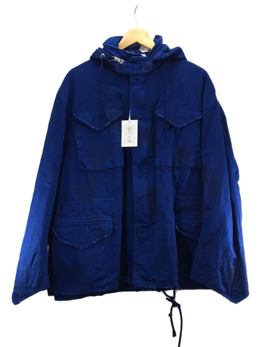 22AW New Hollywood M65 Jacket マウンテンパーカー L コットン BLU