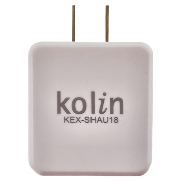 Kolin 歌林 3.1AAC轉USB充電器  KEX-SHAU18  1個