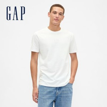 【GAP】Everyday Soft Gap迷你LogoT恤-米白(799323)