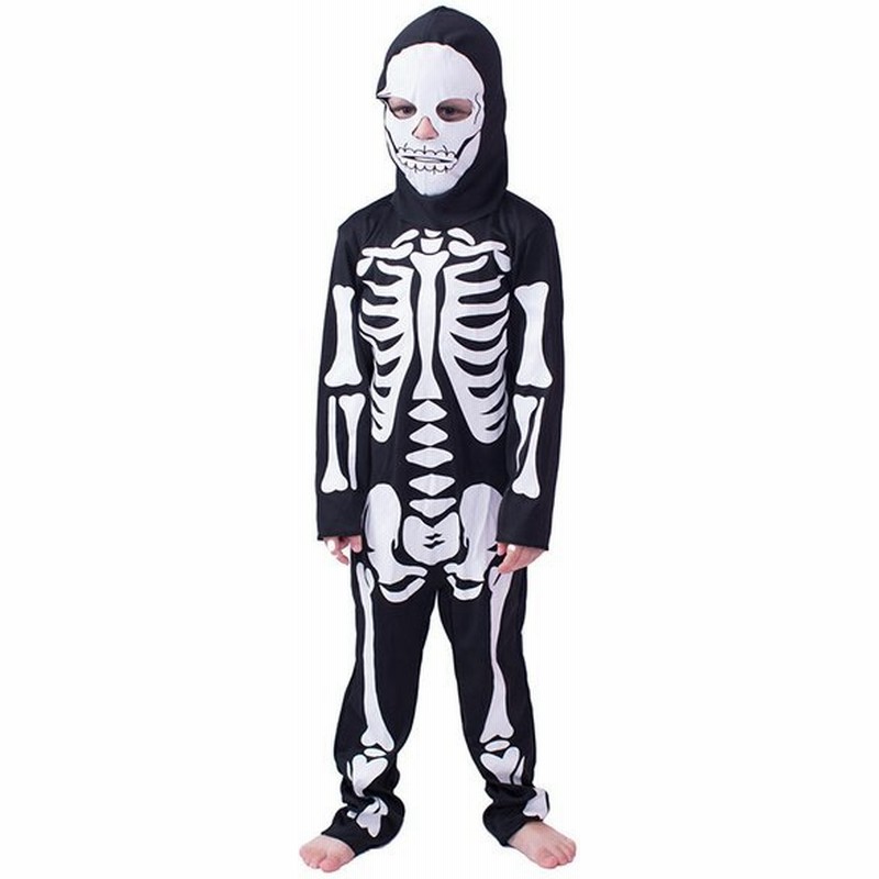 ハロウィン 衣装 ホラー風 骸骨 男の子 キッズ ドクロ 子供服 コスプレ お化け スケルトン 仮装 コスチューム パーティー 変身 演劇 イベント 通販 Lineポイント最大get Lineショッピング