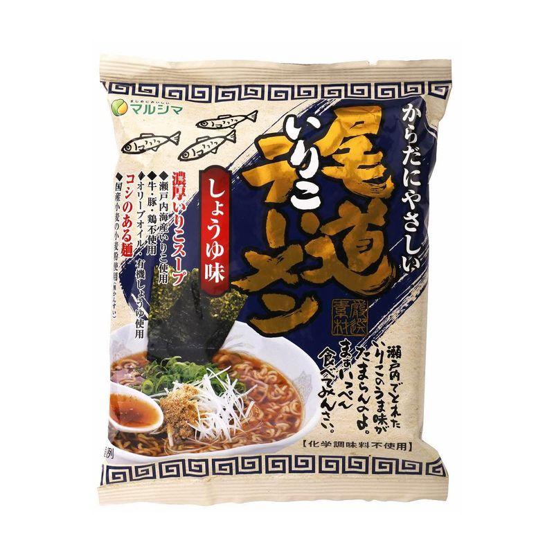 純正食品マルシマ ラーメン 尾道いりこラーメン しょうゆ味 115g