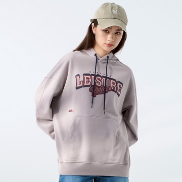 【ERSS】女裝 長袖 t恤 長袖上衣 帽t 帽踢 美式 經典 休閒 街頭 灰卡其【K60334】