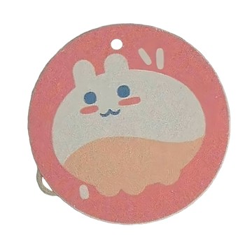 OMORY 神奇壓縮木漿清潔海綿 3入 柔軟 親膚 遇水即膨脹 附掛繩  8.5 x 8.5cm  1包