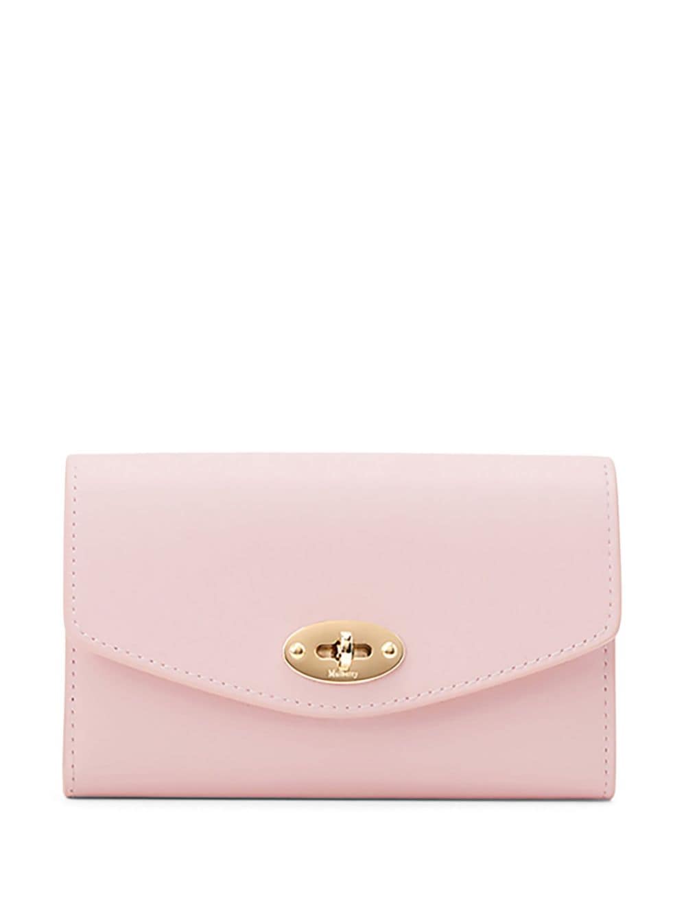 Mulberry - Darley leather wallet - women - Calf Leather/Polyurethane - One Size - Pink