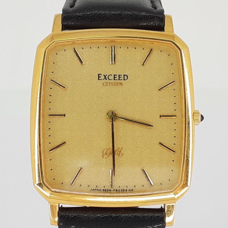 シチズン エクシード ゴールド 5626-F61729 クォーツ メンズ 腕時計 CITIZEN EXCEED GOLD K18 750  ◇3105/高林店 S | LINEショッピング