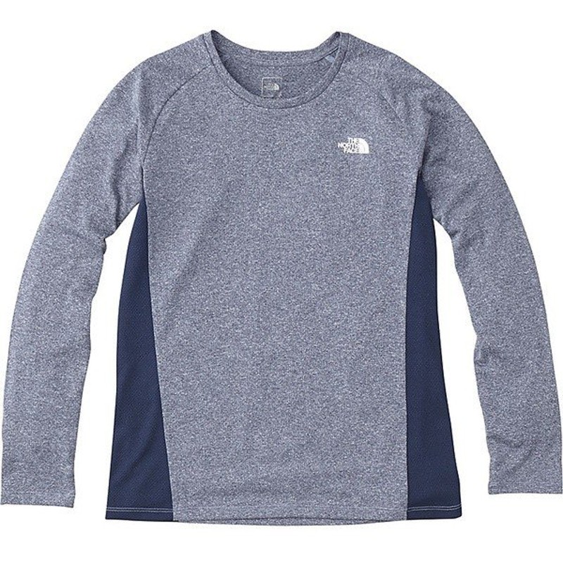 The North Face ノースフェイス L S Gtd Melange Crew Ntw611 ランニング レディース長袖tシャツ レディース Cm セール 通販 Lineポイント最大0 5 Get Lineショッピング