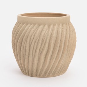 瑞典DBKD RAW陶瓷花器19cm 沙灰