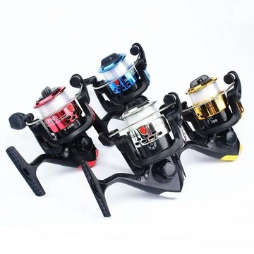 路亞捲線器 紡車輪 捲線器 遠投捲線器 釣魚捲線器 【買一送一】漁輪特價配件200釣魚輪魚綫輪帶綫路亞輪魚輪紡車搖臂軸承