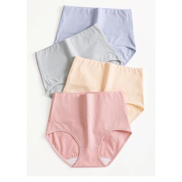 新疆長絨棉高腰內褲女胖mm大碼200斤純棉透氣中年媽媽三角短褲頭