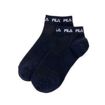 FILA 基本款棉質踝襪-丈青 SCA-5006-NV