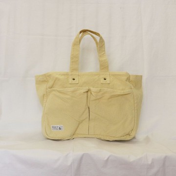 拉鍊方形托特包【2025春夏限定色・卡士達】(VC-24)