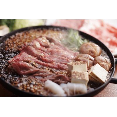 ふるさと納税 鳥取市 鳥取和牛もも肉うすぎり(A5〜A4ランク)すき焼き・しゃぶしゃぶ・鍋用