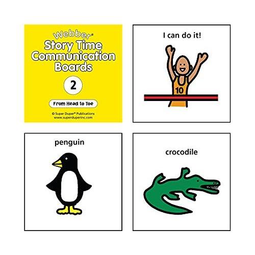 Super Duper Publications Webber? Story Time Communication Boards Educat