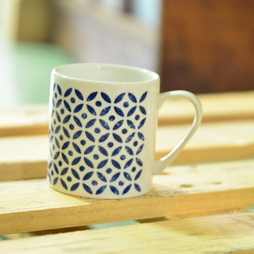 英國Churchill Queens日常藍白系列340ml馬克杯(財源滾滾)