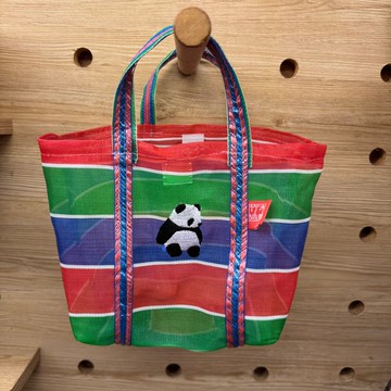 熊貓刺繡便當袋