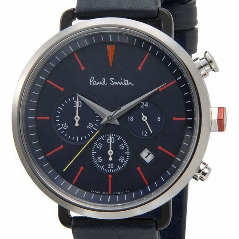 ポールスミス Paul Smith 時計 腕時計 Br1 731 70 メンズ Cycle Chronograph サイクル クロノグラフ ネイビー 信頼の日本製 ブティックモデル 新品 通販 Lineポイント最大0 5 Get Lineショッピング