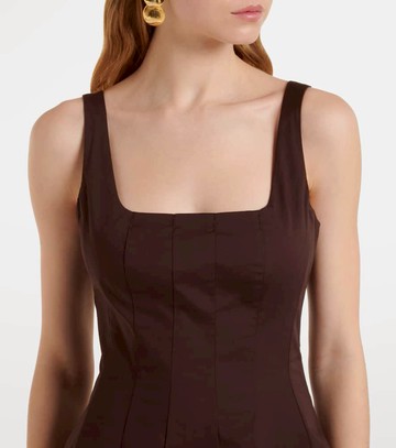 Staud Wells cotton minidress