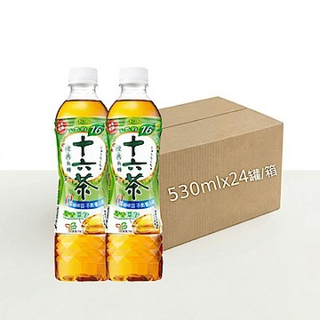 ASAHI 朝日 十六茶 零咖啡因複方茶 PET530(530mlx24/箱)