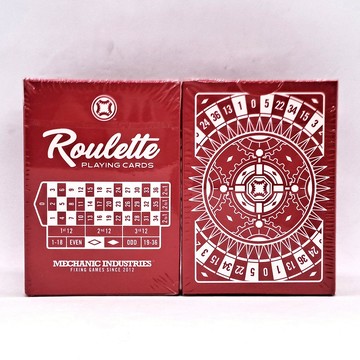【USPCC撲克】Roulette (Red) 撲克 S103052704