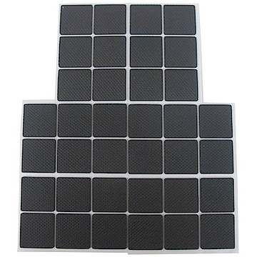 月陽超值36入加厚方型4.5cm消音桌腳墊止滑墊椅腳墊(S4536)