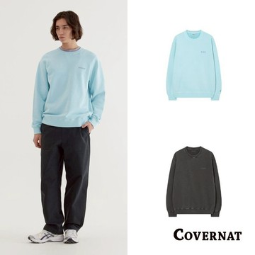 [COVERNAT]25SS 長袖美式t 淨版大學t 男女同款 春季新品寬鬆休閒衛衣（多色任選）