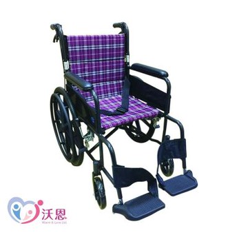 富士康 雙層折背輪椅 FZK-25B｜雙層折背設計｜小輪好操控｜鋁合金車架｜居家照護適用