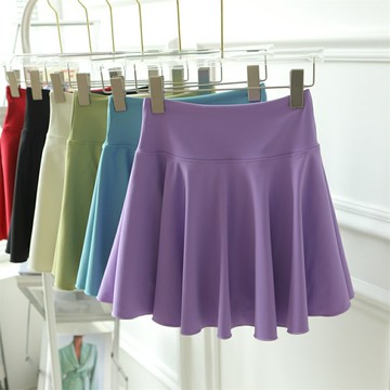 【防走光速幹】網球裙 瑜伽裙 運動短裙 健身裙 跑步裙 百褶裙 假兩件設計 高腰A字傘裙 內置安全褲 透氣速乾麵料 女士健身運動必備
