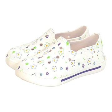 BIMBOBIMBA 女童款 Chouchou 圖案室內拖鞋  17cm  紫色