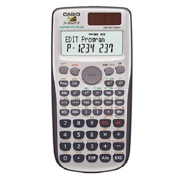 CASIO 新一代程式編輯型工程計算機-(FX-3650PII)