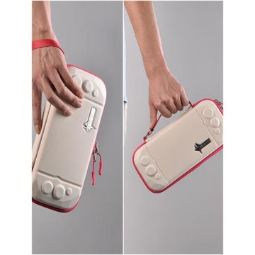 Switch收納包oled硬殼包不壓搖桿NS日版續航版便攜式輕薄防摔