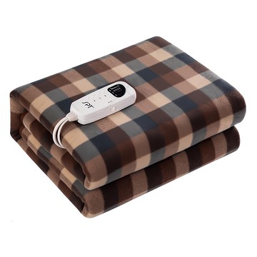 尚朋堂微電腦雙人電熱毯 五段溫度設定 1-8小時定時 分離式連接器設計  130 x 160cm  多色