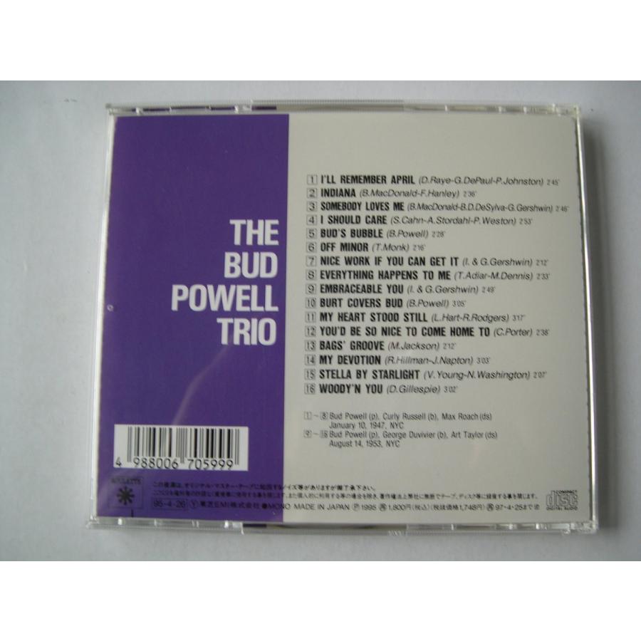 The Bud Powell Trio    CD