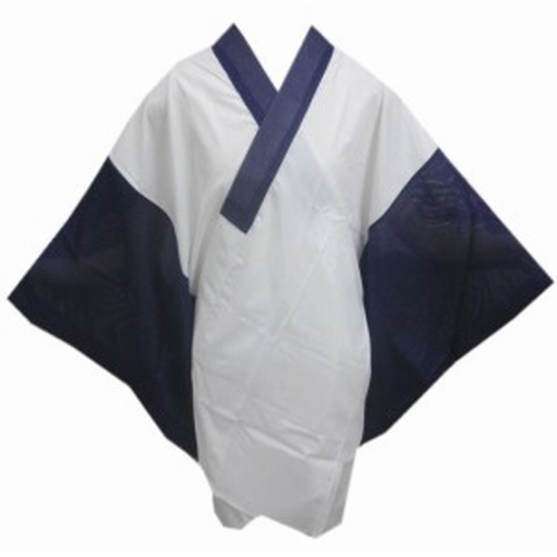 半襦袢 半じゅばん 夏用 絽 メンズ 男性 白色地濃紺衿 ｍ ｌ ｌｌ 日本製 洗える 夏物 和装 着物 浴衣 下着 男物 通販 Lineポイント最大1 0 Get Lineショッピング