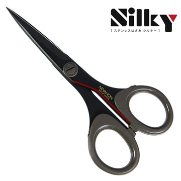 【Silky】黑刃超不粘膠剪刀-工藝剪-135mm(NBN-135)