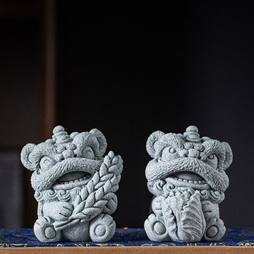 【國潮】青砂石-門市必備舞獅-百財大賣、好事發生