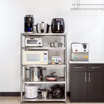 【誠宜居家】70x50x158公分 升級款加粗加厚(五層不鏽鋼置物架)-加強底部橫梁 收納架 不鏽鋼置物架 不銹鋼置物架 廚房不銹鋼置物架 置物架 家電架 廚房架 架子