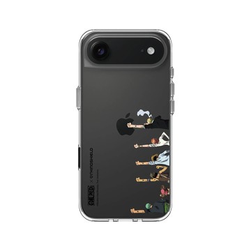 iPhone Air Clear Case（相機按鈕） 透明 - 航海王 One Piece - 海賊團系列-阿拉巴斯坦篇一行人 經典