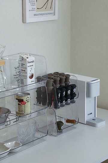 杯架桌面水杯置物架咖啡杯收納架辦公桌面茶水間客廳可疊加多功能