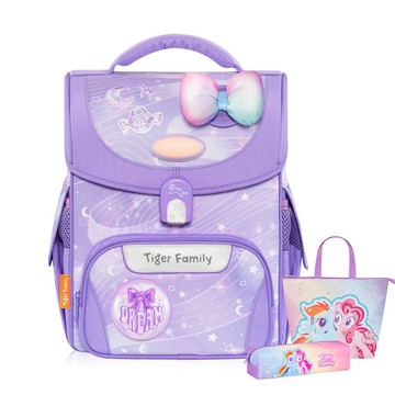 小學者 護童安全燈 超輕量護脊書包Pro 2S-紫漾星河 | 低年級適用