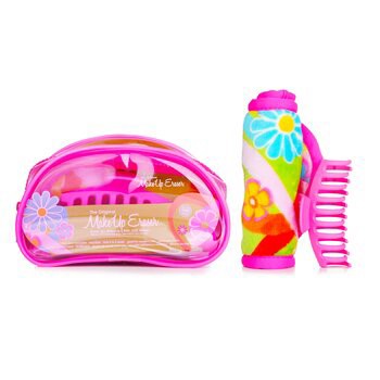【MakeUp Eraser】Flowerbomb 套裝 (1x 卸妝巾 + 1x 髮夾 + 1x 袋)