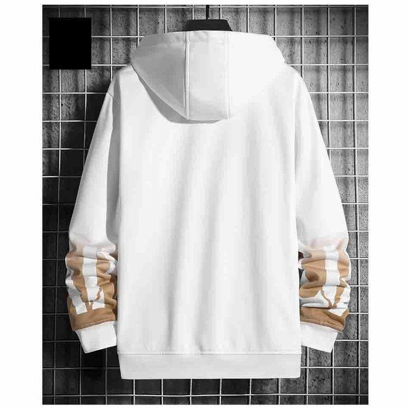 ジップアップパーカー メンズ パーカー 秋服 秋物 トップス きれいめ ロゴ 長袖 グラデーション 2021 秋冬 新作 通販 