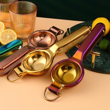 不銹鋼檸檬夾手壓橙子榨汁器水果夾石榴榨汁壓汁器果汁壓榨夾子