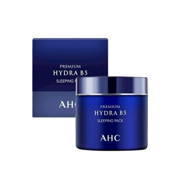 AHC B5玻尿酸保濕晚安面膜100ml(國際航空版)