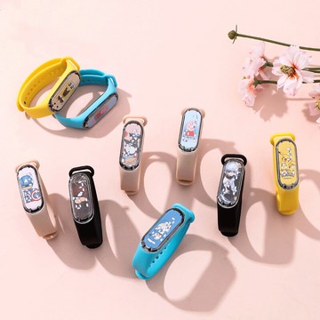 新款卡通可愛學生手表防水兒童手環運動電子手表男女小學生韓版