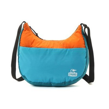 CHUMS Packable Mini Banana Shoulder Bag可收納肩背包(約3L) Teal Crazy CH604137C094