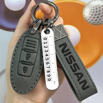 ✨日產Nissan Livina Tiida Sentra KICKS旗艦版 豪華版 智慧型鑰匙 汽車鑰匙套 真皮鑰匙包