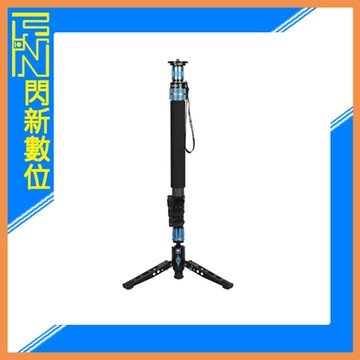 Sirui P-424FS 碳纖維 單腳架 附三腳座 標準版(P424 FS,公司貨)
