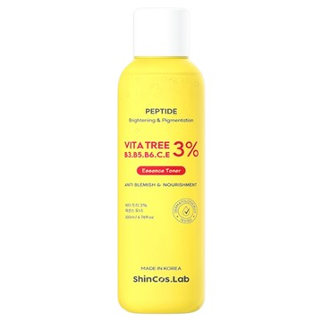 ShinCos.Lab 台灣公司貨 維他命3%亮白化妝水  1瓶  200ml